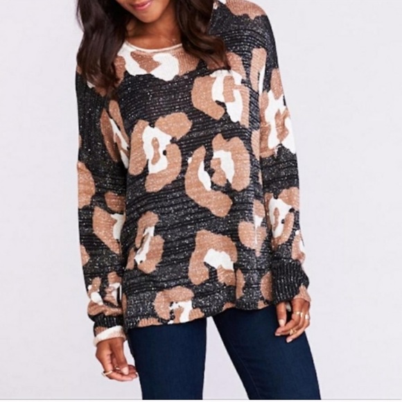 show me your mumu cheetah sweater